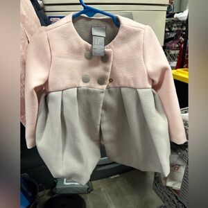 Pink and Gray Kids Coat